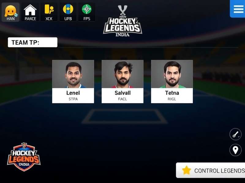 Hockey Legends India gameplay screenshot